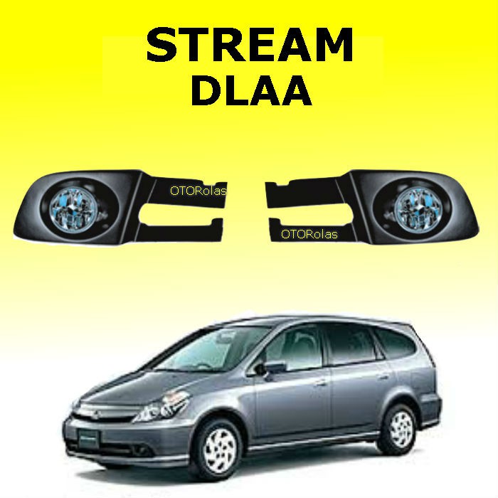 FOG LAMP HONDA STREAM 1.7 2004 2005 2006 2007 FOGLAMP LAMPU KABUT BUMPER BEMPER DEPAN