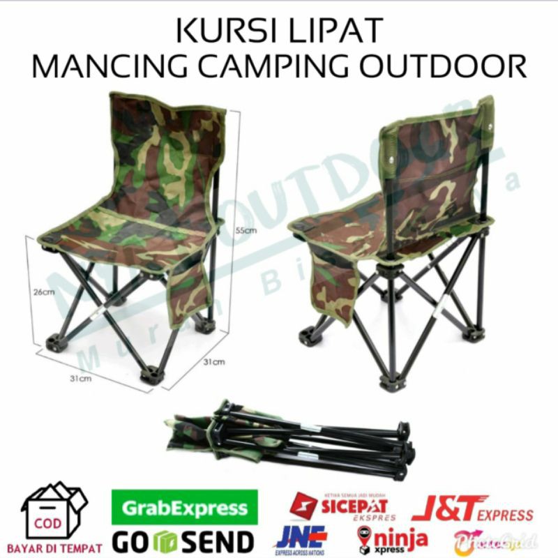 kursi lipat mancing camping