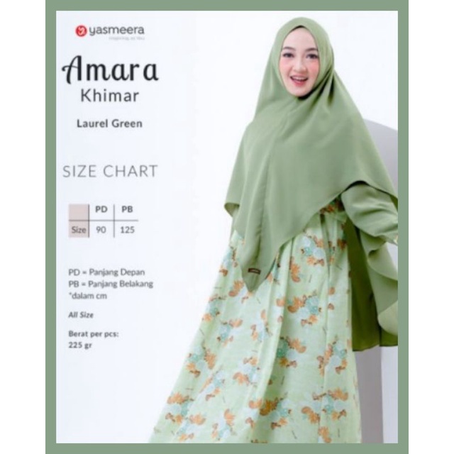 KHIMAR SYARI AMARA HIJAB INSTAN ||  YASMEERA