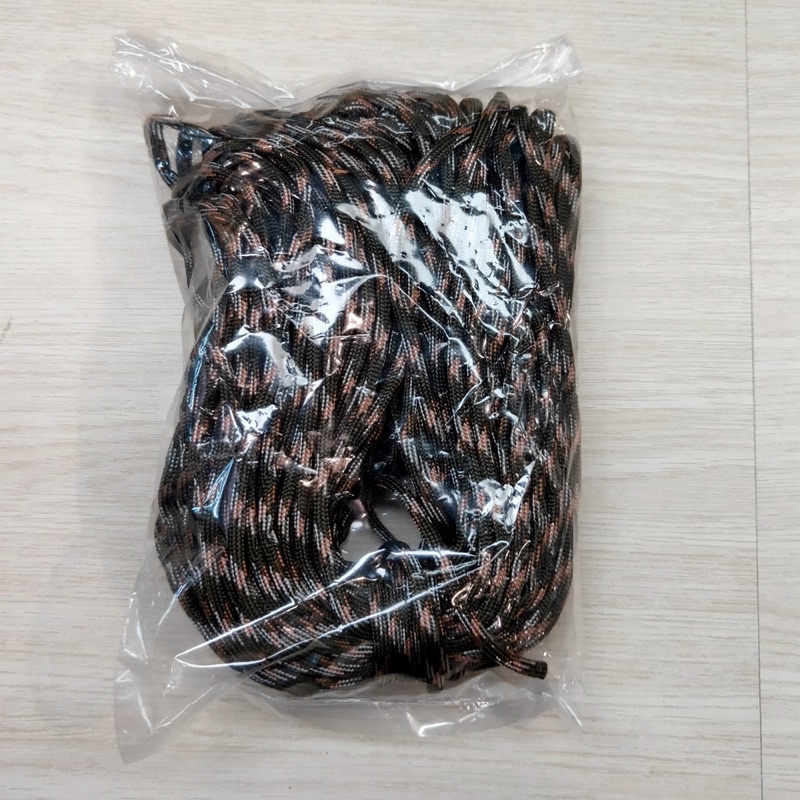 YOUGLE Tali Paracord Camping Adventure 7 Core 31 Meter - SS01 - Black