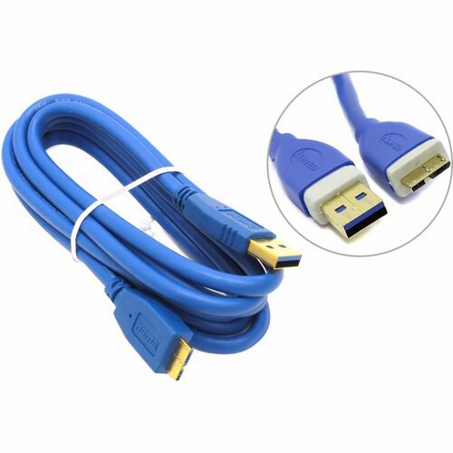 Kabel Usb 3.0 to micro b 1meter / KABEL USB3.0 TO MICRO B 1M/ KABEL HARDISK 1METER/ KABEL MICRO B 1M