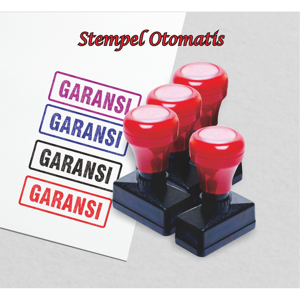 

Stempel Flash Otomatis GARANSI