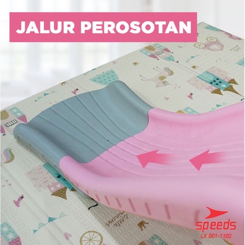 SPEEDS Perosotan Anak Mainan Seluncuran Anak Free Ring Basket Prosotan Anak Karakter-4