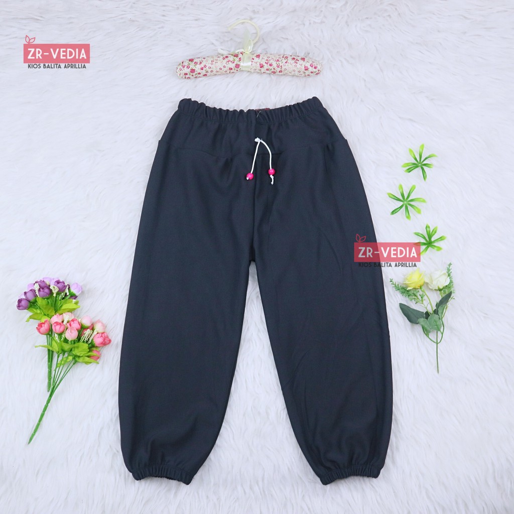 Jogger Molly Uk 6-7 Tahun / Pants Celana Panjang Anak Perempuan Joger Import Cewek Grosir MurahPolos