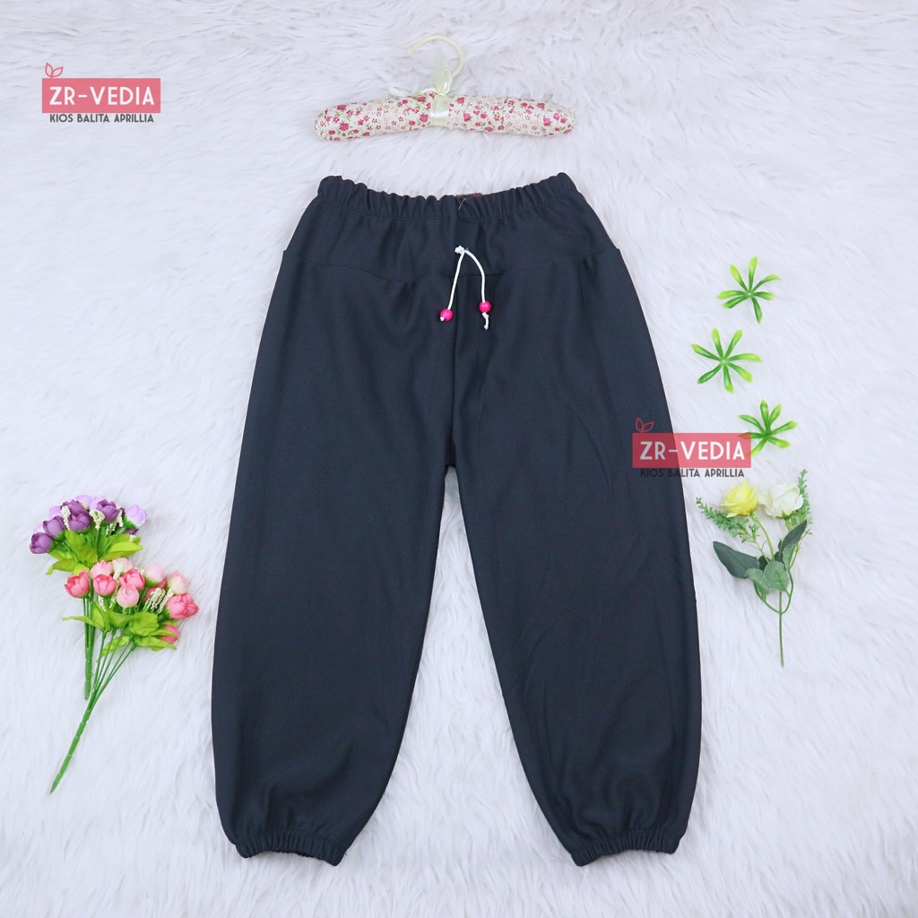 Jogger Molly Uk 6-7 Tahun / Pants Celana Panjang Anak Perempuan Joger Import Cewek Grosir MurahPolos