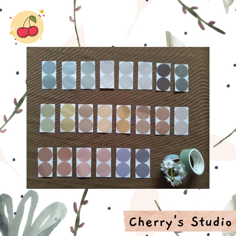 

Sticker Dot Besar / Sticker Journal / Sticker Scrapbook / Sticker Murah