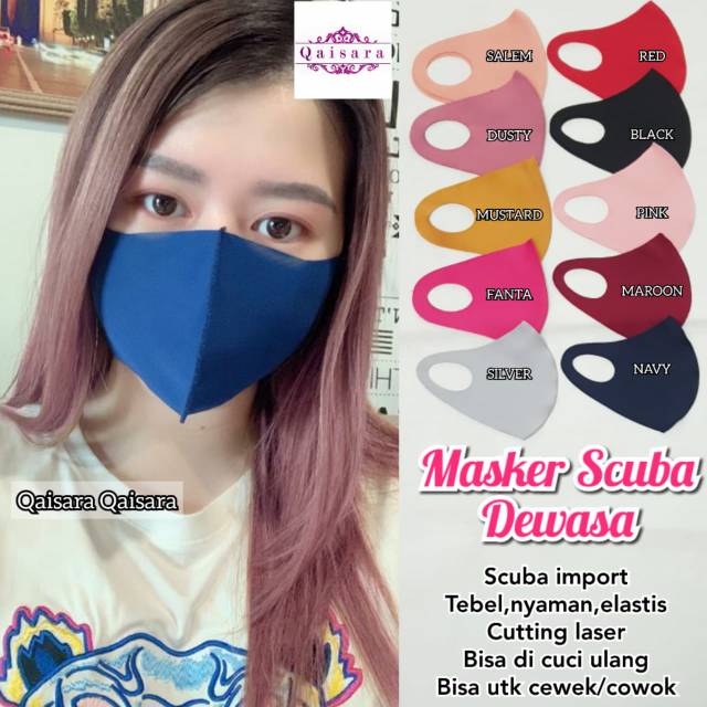 Masker Scuba Aneka Warna