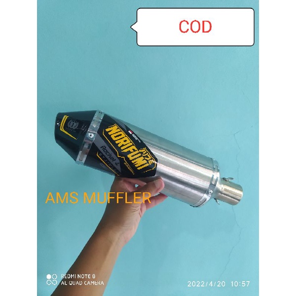 Silencer only knalpot klx 150 & crf 150l knalpot norifumi