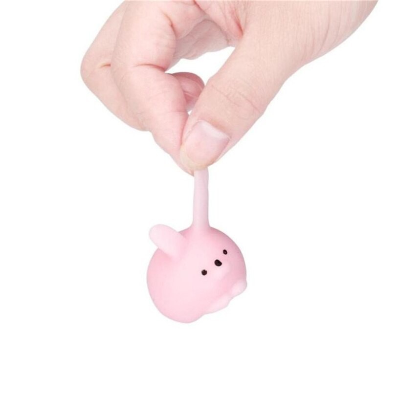 20pc Cute Mochi Squishy Cat Squeeze Healing Fun Kids Kawaii Toy Stress Reliever Squeeze Toy