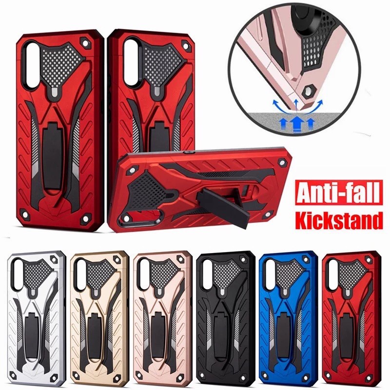 case SAMSUNG A10 A20 A30 A50 A70 A10S A20S A30S A50S A70S Hard Case Robot Phantom Standing Transform