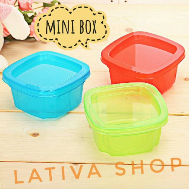 MINI BOX Wadah MPASI Food Container tempat makanan bayi MINI BOX Wadah MPASI Food Container tempat makanan bayi