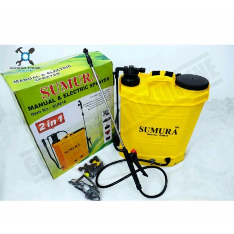 Sprayer Hama Elektrik SUMURA 2 in 1 / Produk komplit / murah dan berkualitas