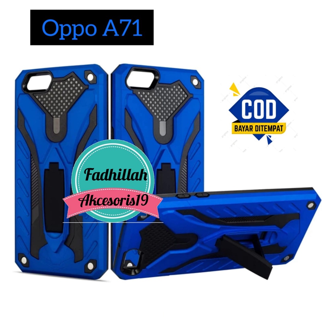 FOR { OPPO A71 } Casing/Hardcase Phantom Robot Kick Standing