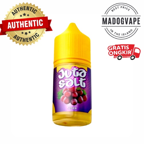 Liquid Saltnic Juta Juice Amer Anggur Merah 30MG 30ML by RSR Brew