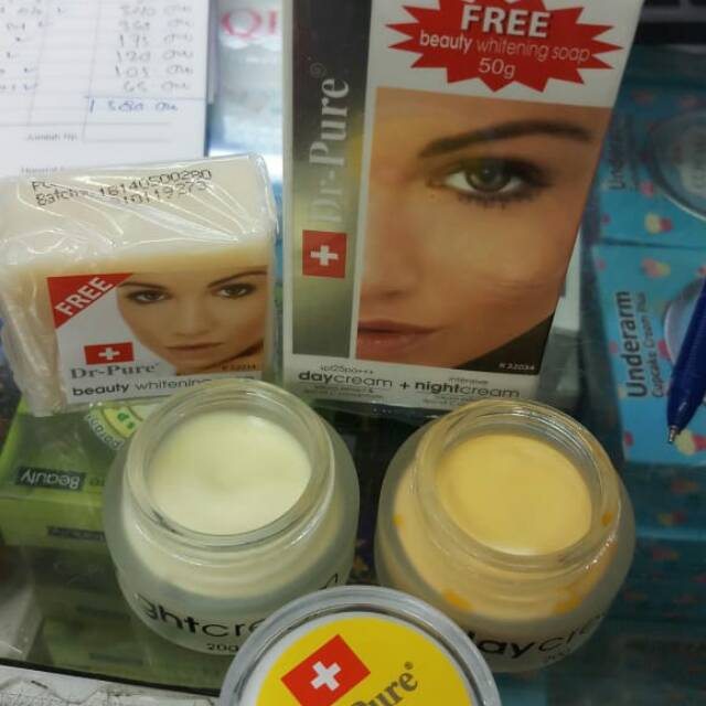 Paket cream dr pure set original