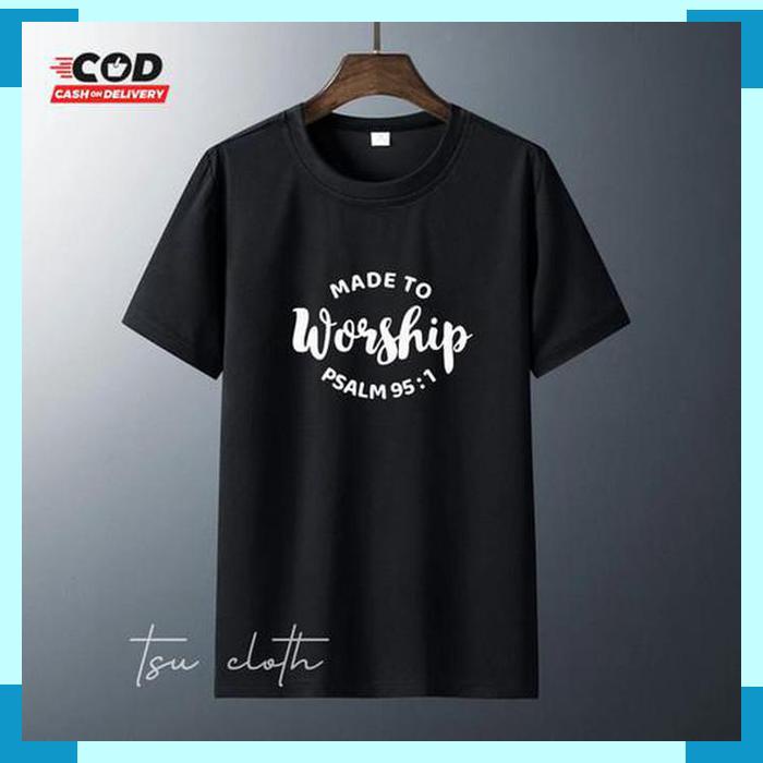 KAOS ROHANI KAOS JESUS BAJU ROHANI KRISTEN BAJU KRISTEN PRIA_hf747