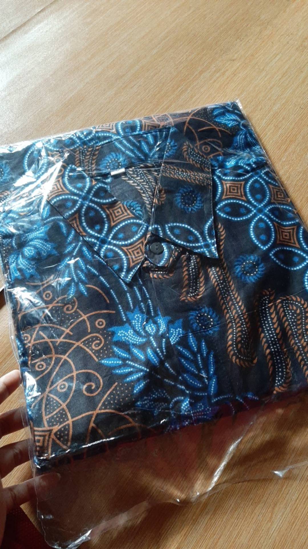 Promo 12.12 Bswart Batik Hrb026 Kenongo Padi Pekalongan M L Xl Batik Pria Murah Modern Grosir