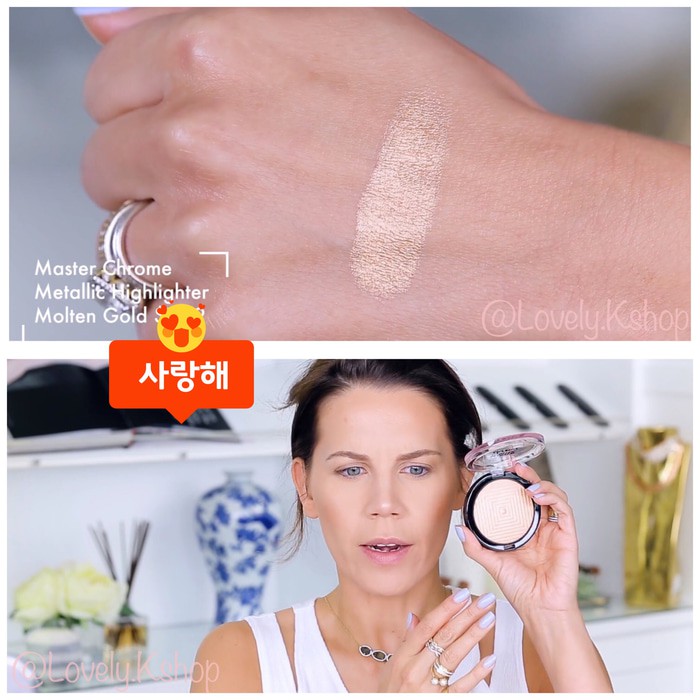Perawatan Tubuh - Kecantikan - Make Up Wajah Maybelline Facestudio Master Chrome Metallic