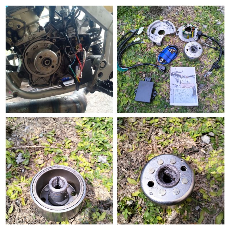 Magnet Yz 125 pnp Kawasaki ninja R rr 150 Upgrade sepul Fulwave DC bisa pengisian aki nya pengapian 