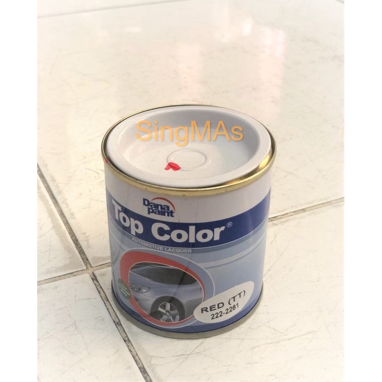 Cat Mobil, Kayu Duco TOP COLOR 222-2261 RED (TT) 200cc Merah DANA PAINT Cat Kayu, Besi, Pagar