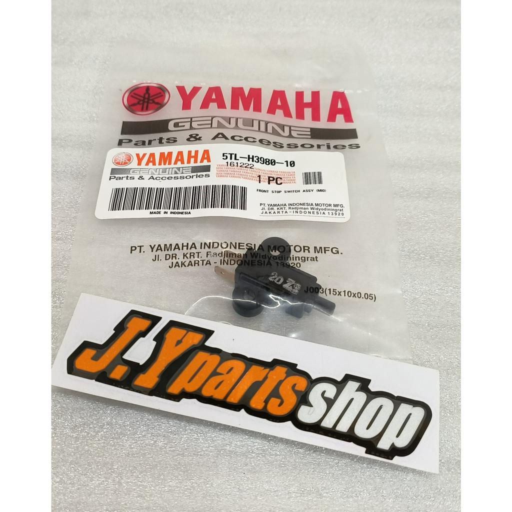 SWITCH SWIT LAMPU REM BELAKANG KIRI MIO SPORTY SMILE SOUL FINO XEON KARBU - MIO J SOUL GT 115 ORIGINAL YGP 5TL-H3980-10