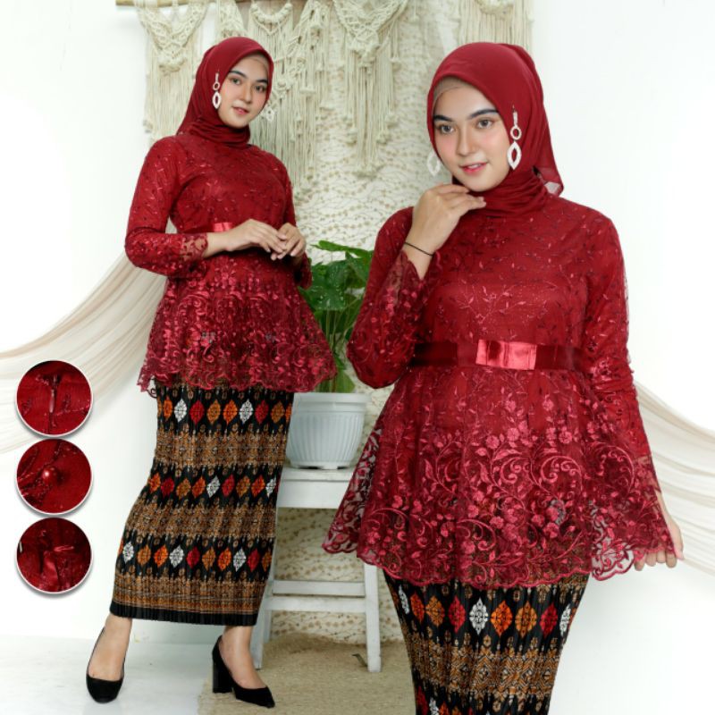 KEBAYA MODERN &gt; SET KEBAYA AUREL BY ADELIA