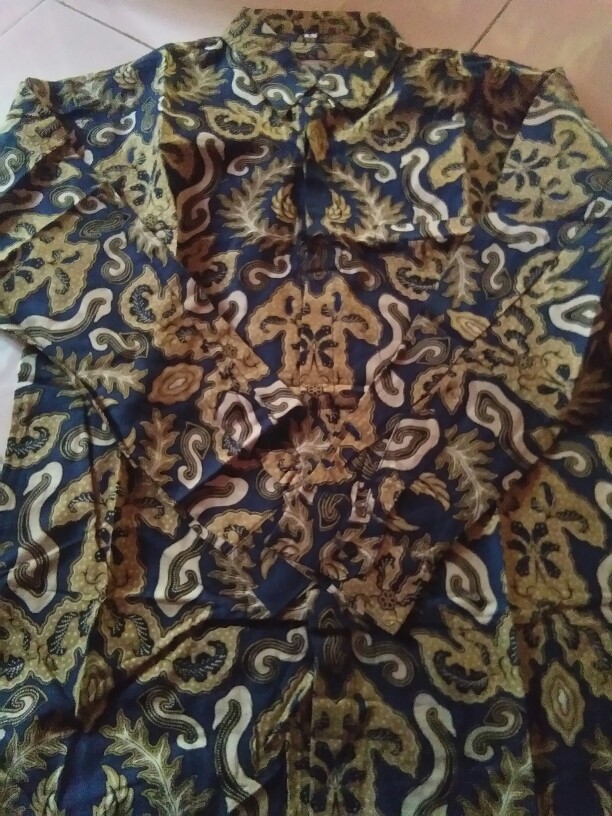 New Kemeja Batik Pria Slimfit Eksklusif | Atasan Batik Pria | Seragam Batik