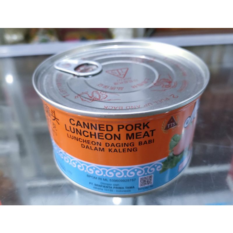 Daging Ham MaLing TTS Canned Pork Luncheon Meat 397 gr