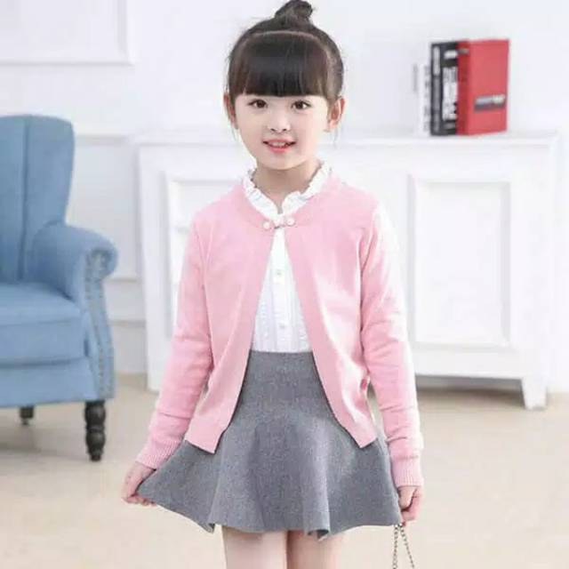 chloe cardigan kids kardigan anak fashion rajut good quality murmer