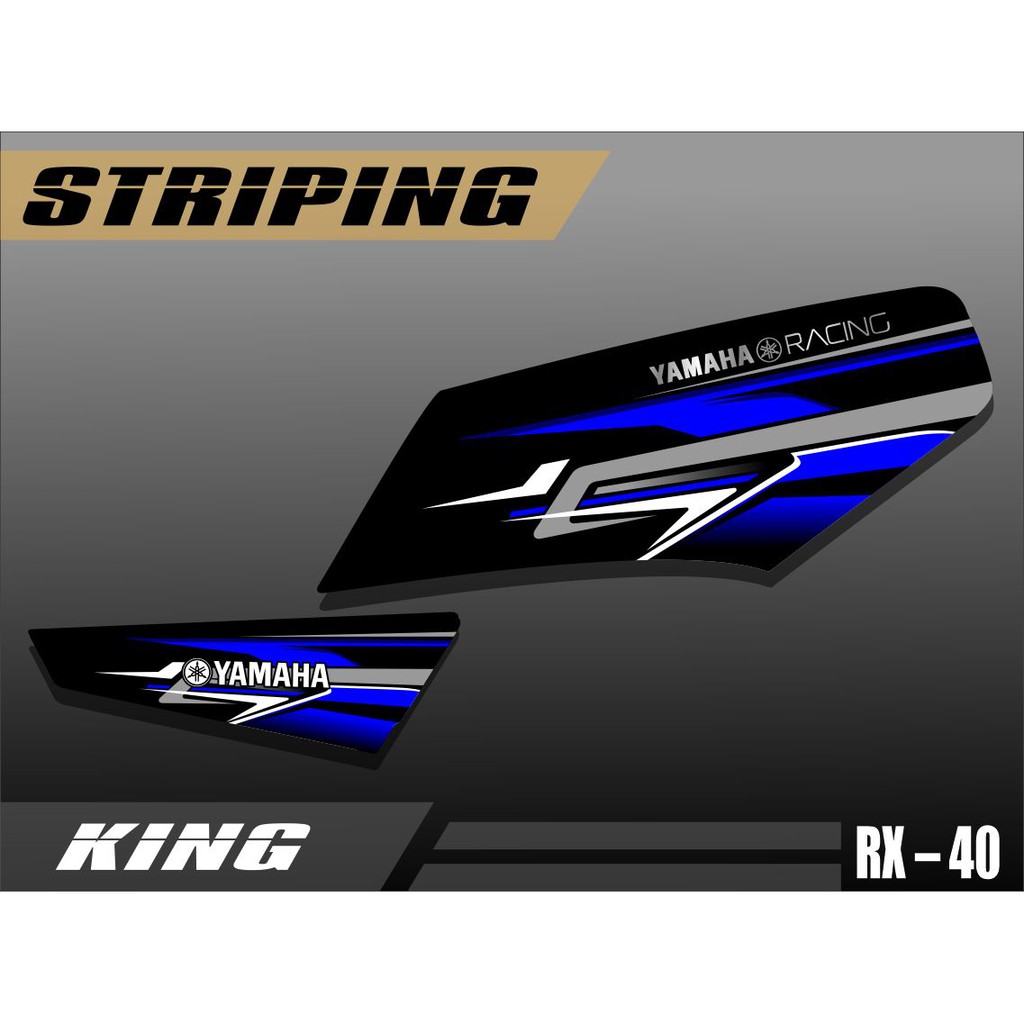 Striping Motor RX King Custom Desain Code RX 040