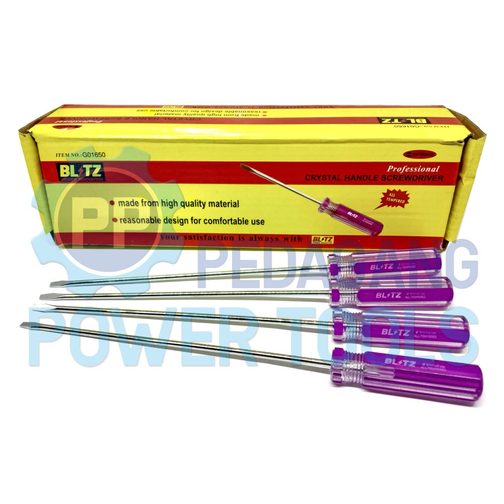 OBENG RADIO MINUS 6 INCH ELEKTRONIK HP JAM SCREWDRIVER MIN - SATUAN