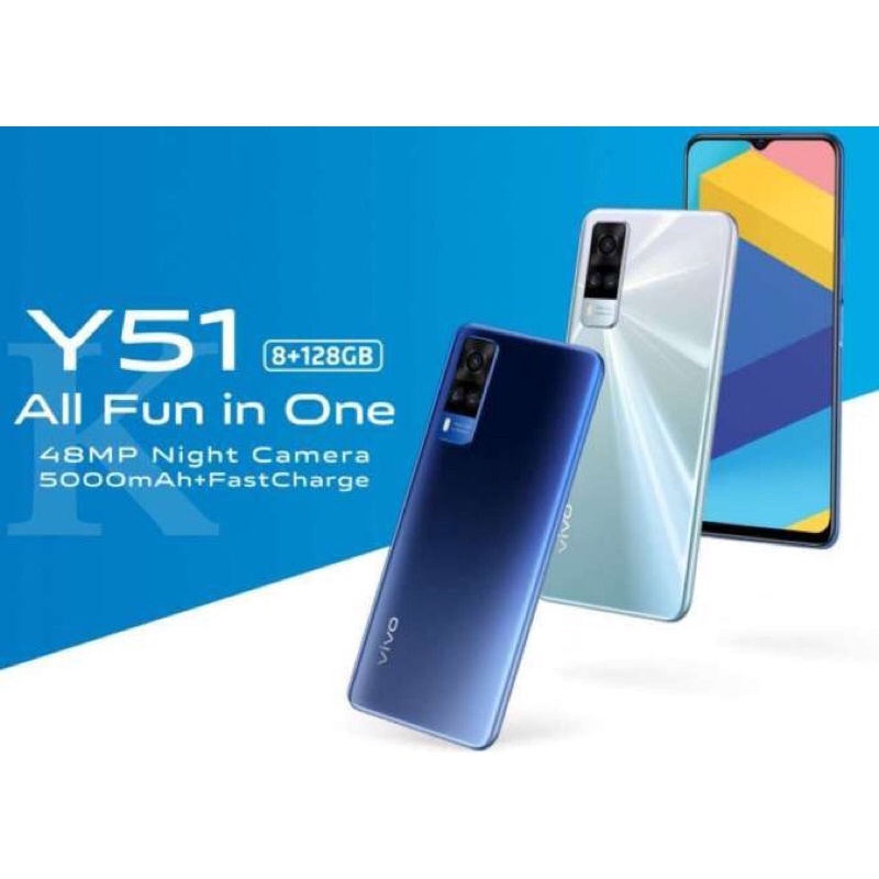 VIVO Y51/VIVO Y51A 8/128GB