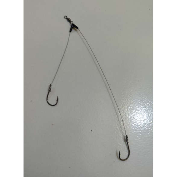 Pancing Bawal cabang 2 bahan neklin sling