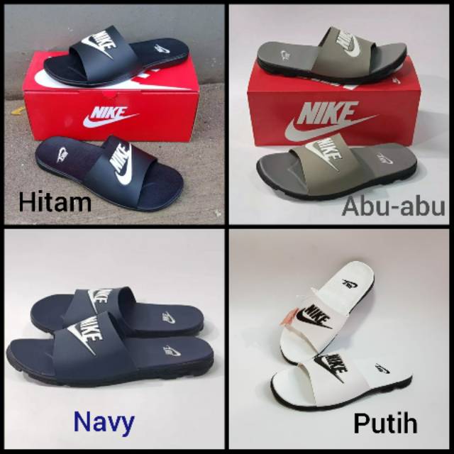 Sandal Pria Terbaru Selop Kasual Sporty / Sandal Selop Pria NK01 / Sandal Slide Kasual