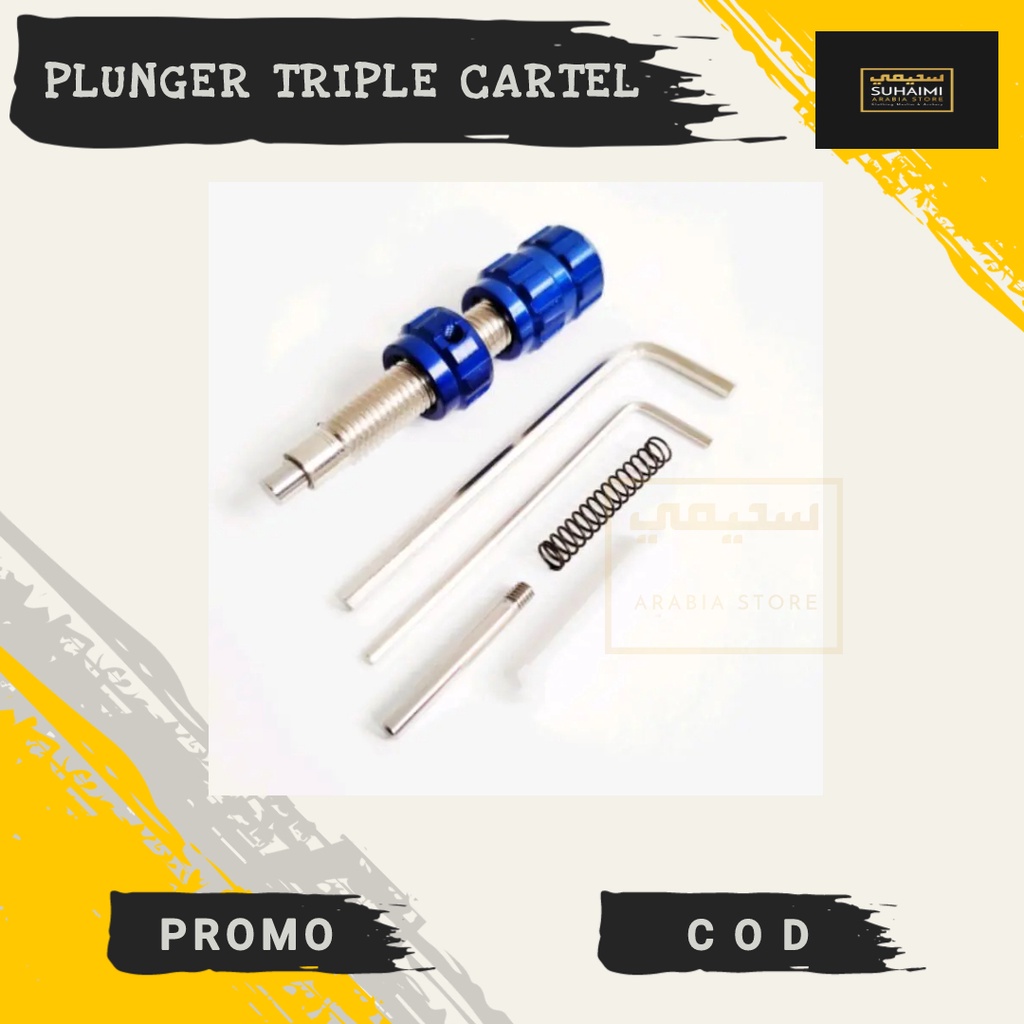 PLUNGER CARTEL TRIPLE CUSHION - CUSHION PLUNGER BUTTON - ARABIA STORE