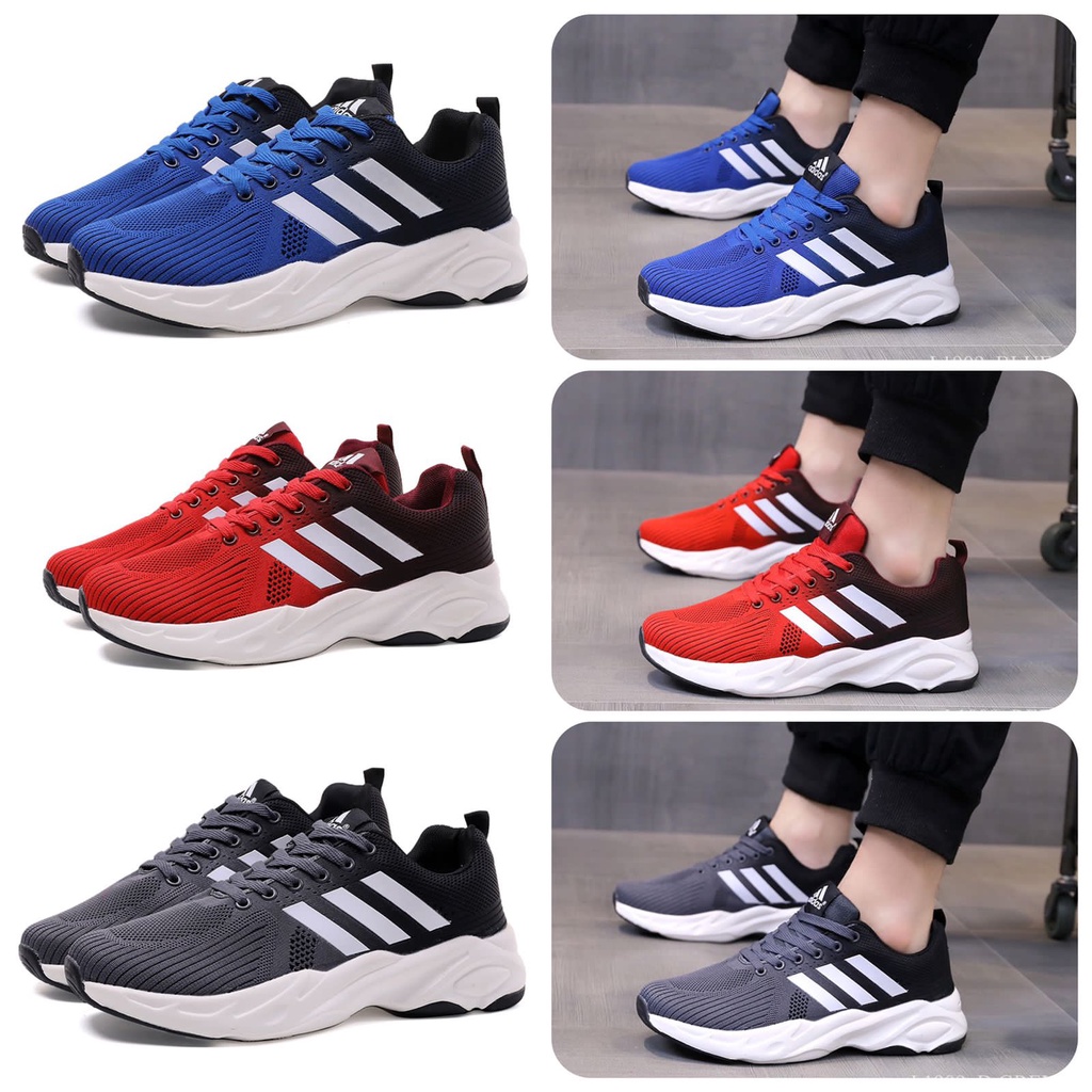 SEPATU PRIA SNEAKERS RUNNING SHOES 1909