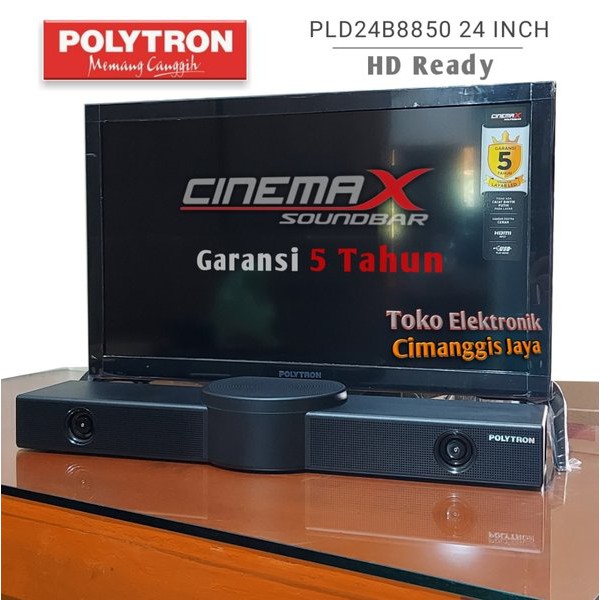 Penawaranspesial TV LED POLYTRON 24 INCH CINEMAX Terlaris