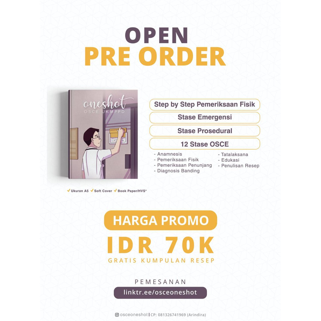 Oneshot buku osce ukmppd dokter indonesia