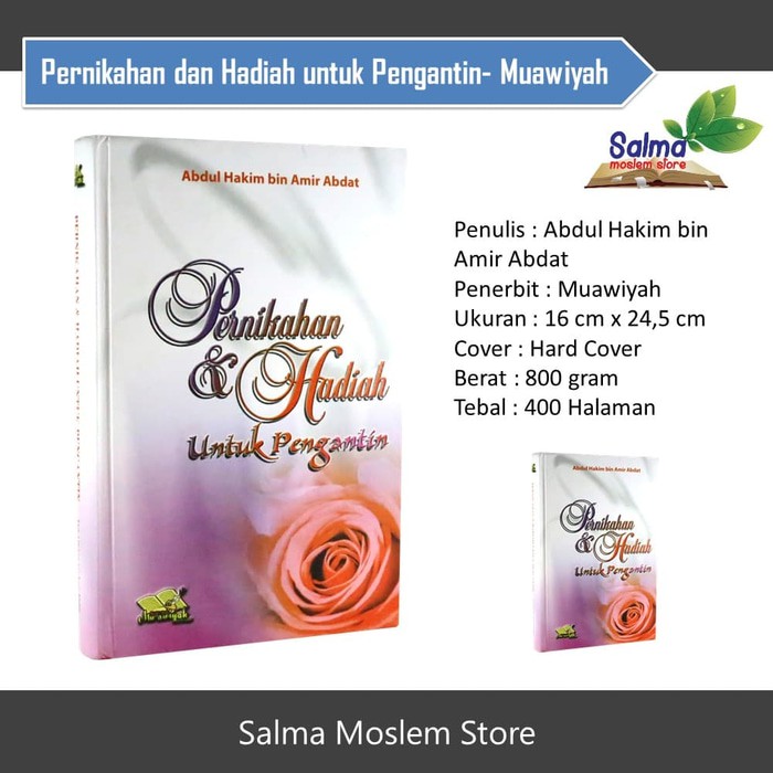 Original Buku Pernikahan dan Hadiah Untuk Pengantin - Muawiyah