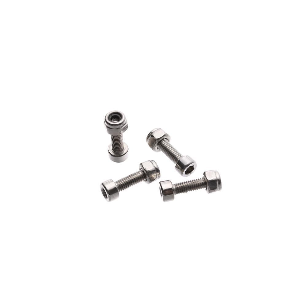 Chookyy Klem Jalur Rem 4ukuran Bagian Sepeda Kawat Stainless Steel Cincin Tetap