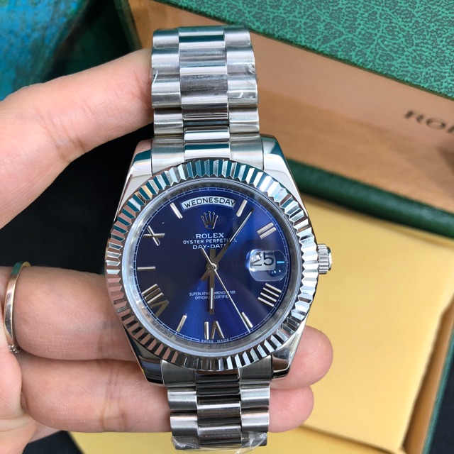 ROLEX DAY-DATE AUTOMATIC/KACA SAPPHIRE(REPLICA)
