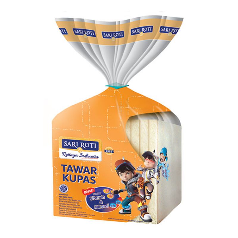 

SARI ROTI Tawar Kupas