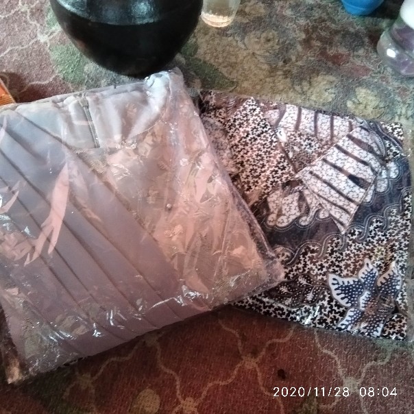 [ada Anak Ori 6 Warna] Abimanyu Batik _ Couple Batik Tile Annabel Pinguin