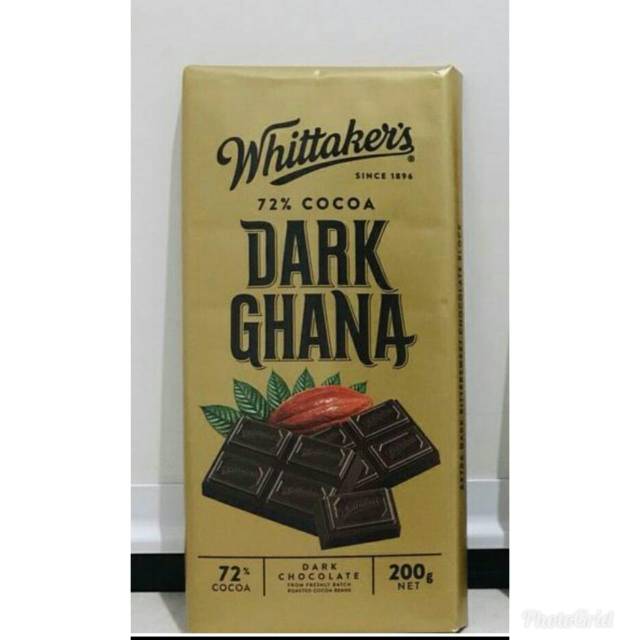 

Whittakers Dark Ghana Chocolate Bar-Coklat Import