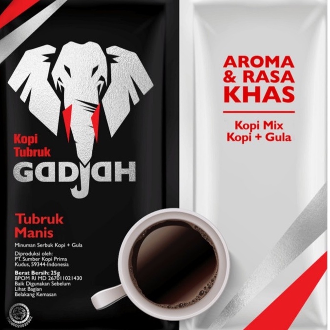 

Gajah Kopi Tubruk Manis 25gr ORIGINAL