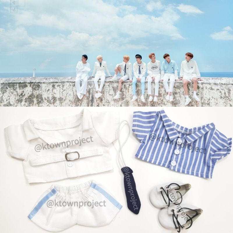[READY - CLEARANCE SALE] BTS SEASONS GREETINGS 2018 SUGA CLOTHES FOR 20cm DOLL BAJU BONEKA BTS KPOP 