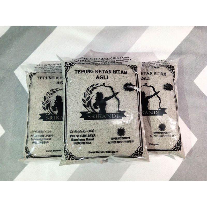 

TEPUNG KETAN HITAM ASLI MERK SRIKANDI
