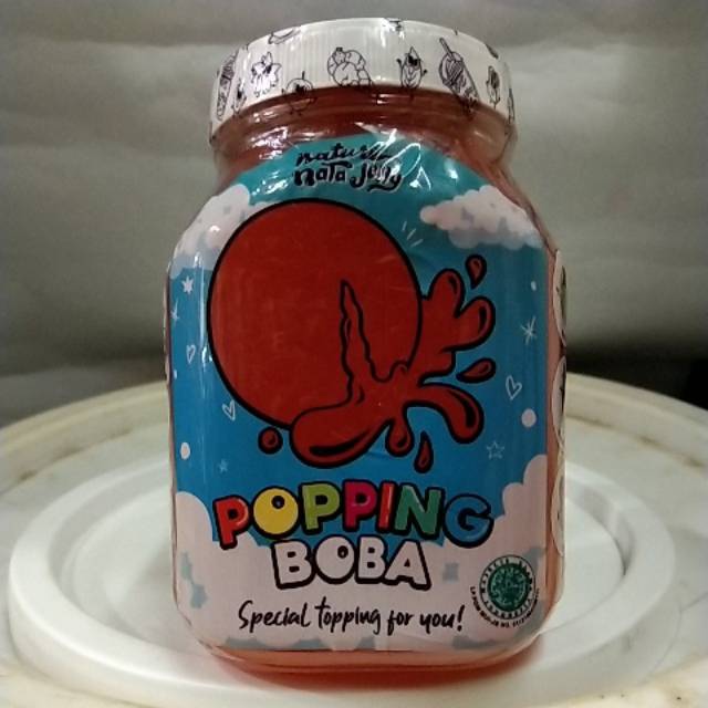 

POPPING BOBA STRAWBERRY @ 500 Gram