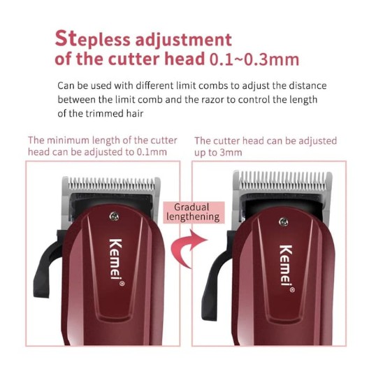 Kemei indonesia KEMEI KM-2600 hair cliper alat mesin cukur kemei 2600 km-2600