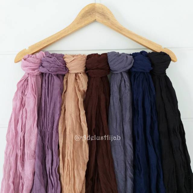 Pashmina Kusut / Pashmina Wrinkle / Pashmina Rawis Kusut